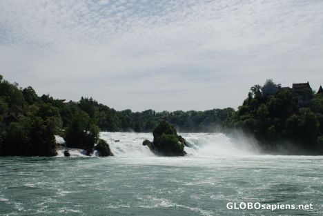 Postcard Rhein waterfalls