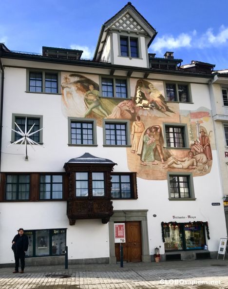Postcard St. Gallen