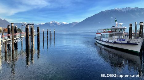 Postcard Lake Maggiore