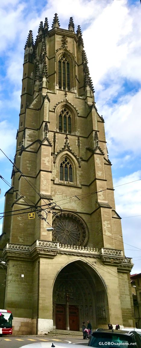 Postcard Fryburg  - cathedral