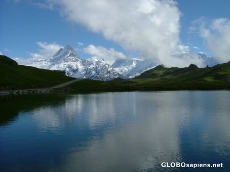 Postcard Swiss Alps