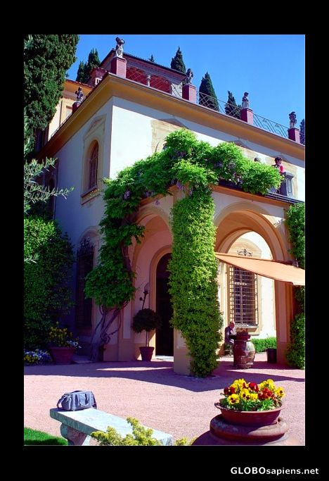 Postcard Villa Favorita - Lugano, Switzerland
