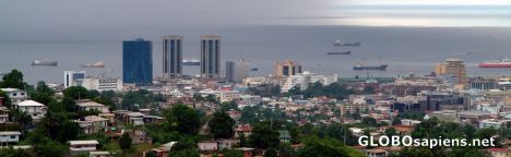 Postcard Port-of-Spain (TT) - Panorama
