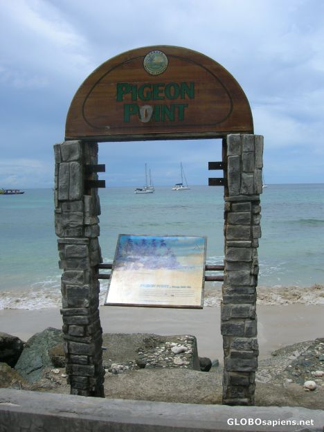 Postcard Pigeon Point beach