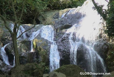 Postcard Argyle Falls - middle drops