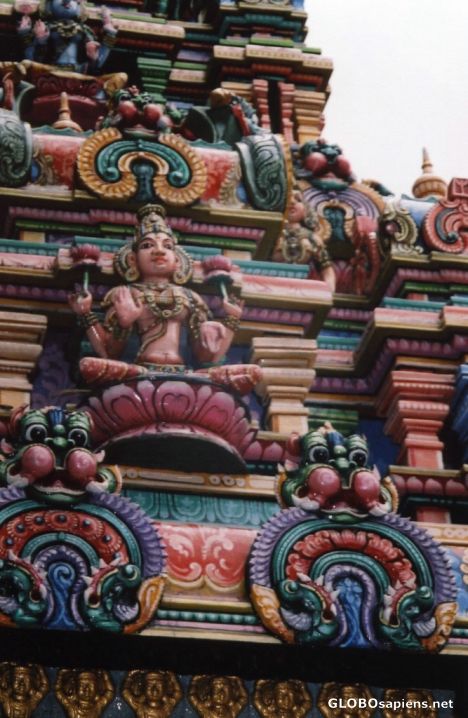 Postcard Sri Mariamman Temple