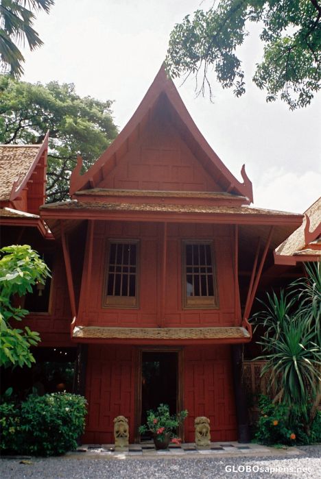 Postcard Jim Thompson's House Bangkok Thailand