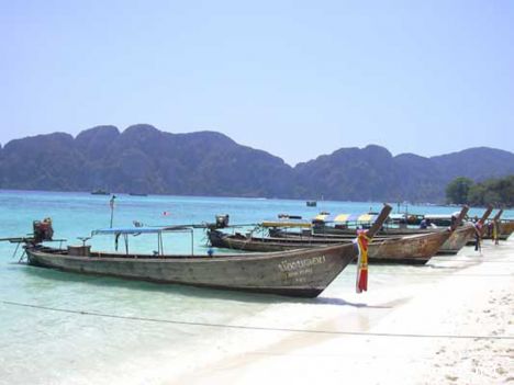 Postcard Phi Phi Island Krabi Province Thailand
