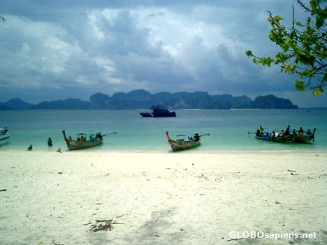 Postcard Railay beach Krabi