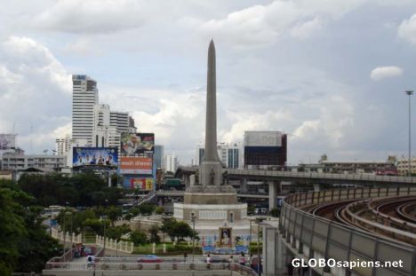 Postcard View from Victory Monument Station