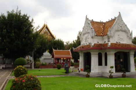 Postcard Wat Benchamabophit - Marble Temple