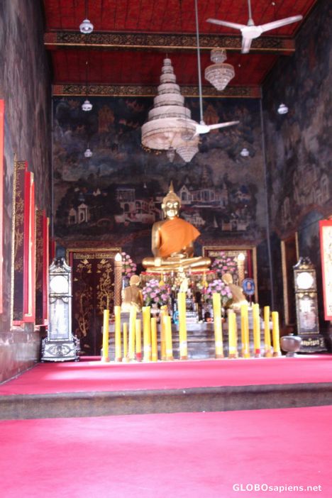 Postcard Wat Traimit Buddha