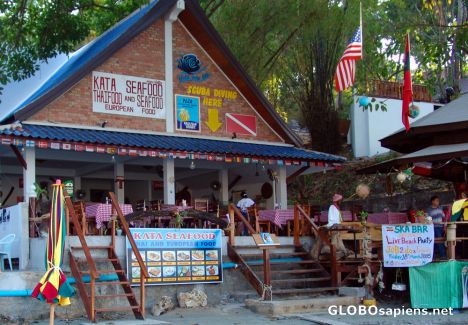 Postcard Kata Beach Restaurant
