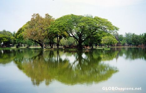 Postcard Sukhothai Historical Park