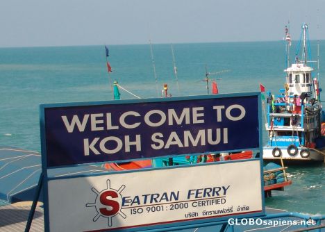 Postcard Welcome to Koh Samui