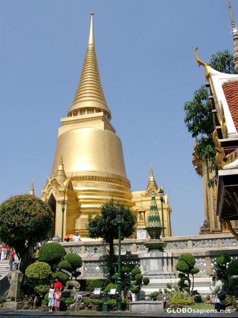 Postcard Wat Phra Kaew - Adjoining Grand Palace