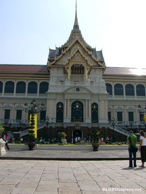 Postcard Close up of Grand Palace Entrance