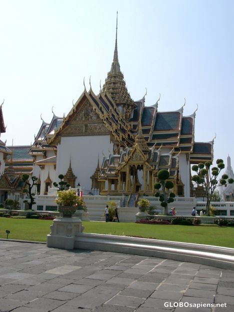Postcard Temple within the Grand Palace Grounds