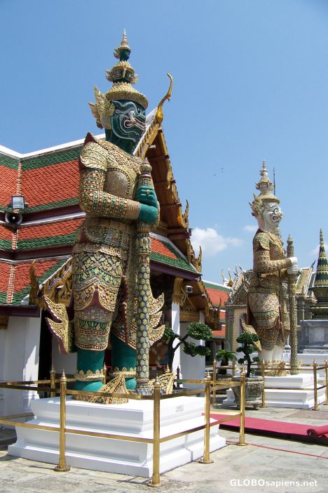 Postcard At Bangkok Grand Palace