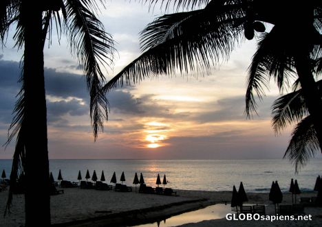 Postcard Hat Surin (Surin Beach) Sunset, Phuket