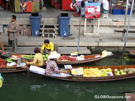 Float Market - Choosing Melons Dockside