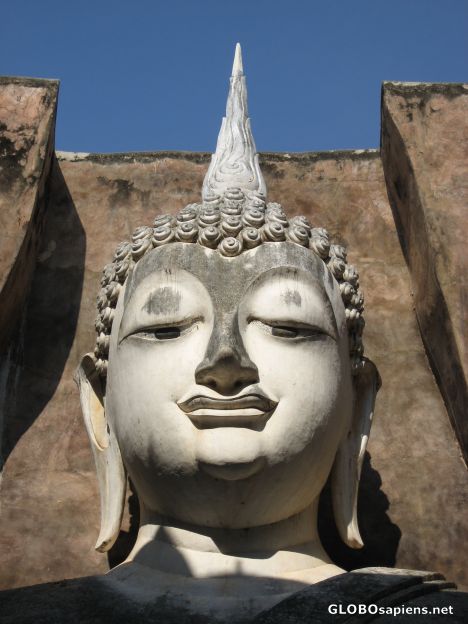 Postcard Face of the Buddha - Sri Chum Temple