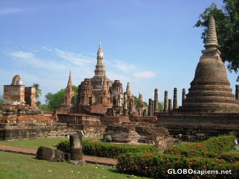 Postcard Khmer styled Temple, predates the rest