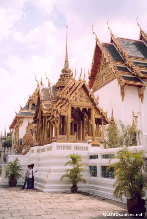 Postcard Classic Thai architecture