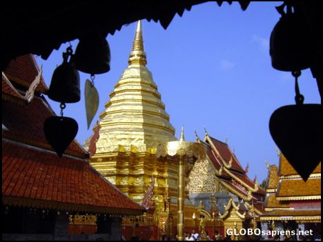 Postcard Wat Doi Suthep another view