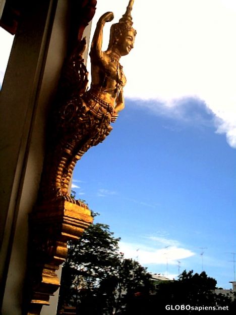 Postcard Thai temple