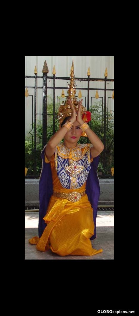 Postcard Thai Classical Dance