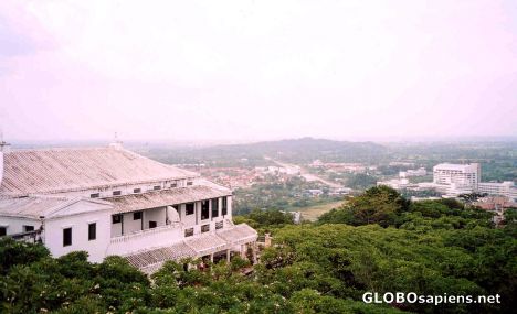 Postcard The view from Maha Samana Hill
