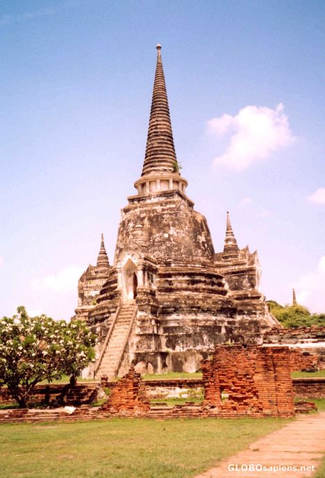 Postcard Ayutthaya's Wat Phra Si Sanphet