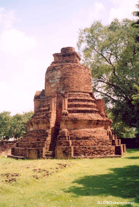 Postcard Ruins of Ayutthaya