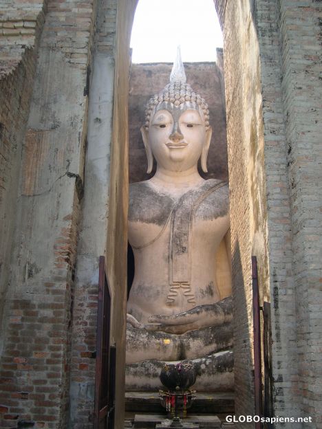 Postcard Buddha of Wat Si Chum
