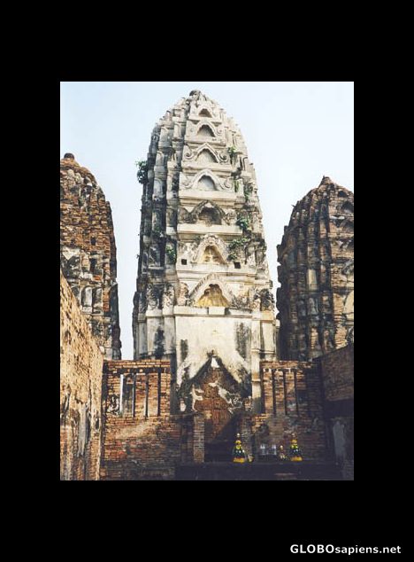 Postcard Khemer temple.