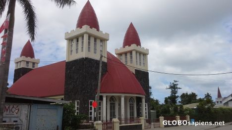 Postcard Church of Tonga