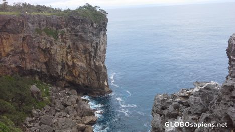 Postcard Cliffs of Eua Island