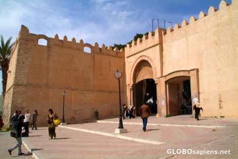 Postcard Sfax (TN) - the Kasbah gate