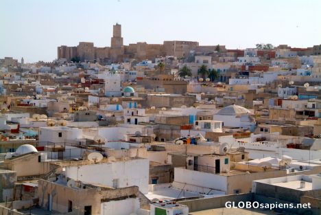 Postcard Sousse (TN) - Kasbah & medina