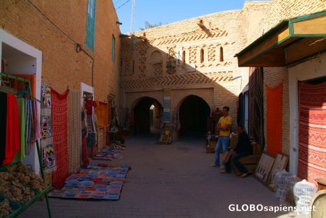Postcard Tozeur (TN) - shops in the medina