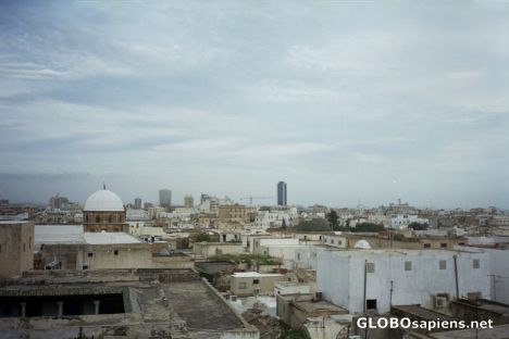 Postcard Sidi Bou Said - View on the rooftop