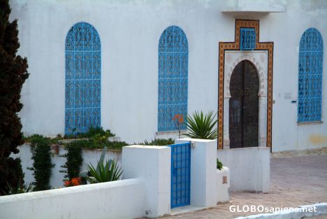 Postcard Sidi Bou Saïd (TN) - local house