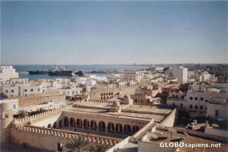 Postcard View of the Great Mosque from the Ribat