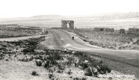 Postcard Ruins outside Kasserine