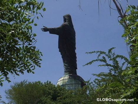 Christ the King statue in Dili