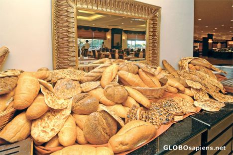 Postcard  turkish breads