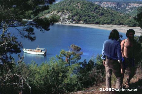 Postcard Antalya Faselis Cove