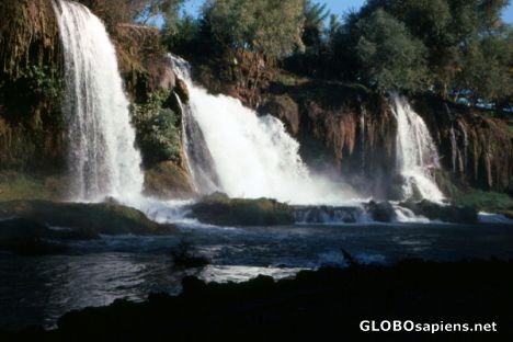 Postcard Antalya Kursunlu Waterfall