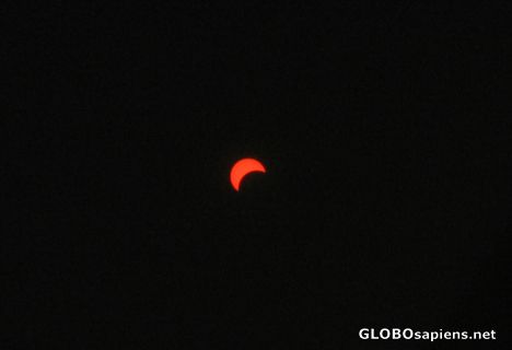 Postcard Solar eclipse in Antalya - 3